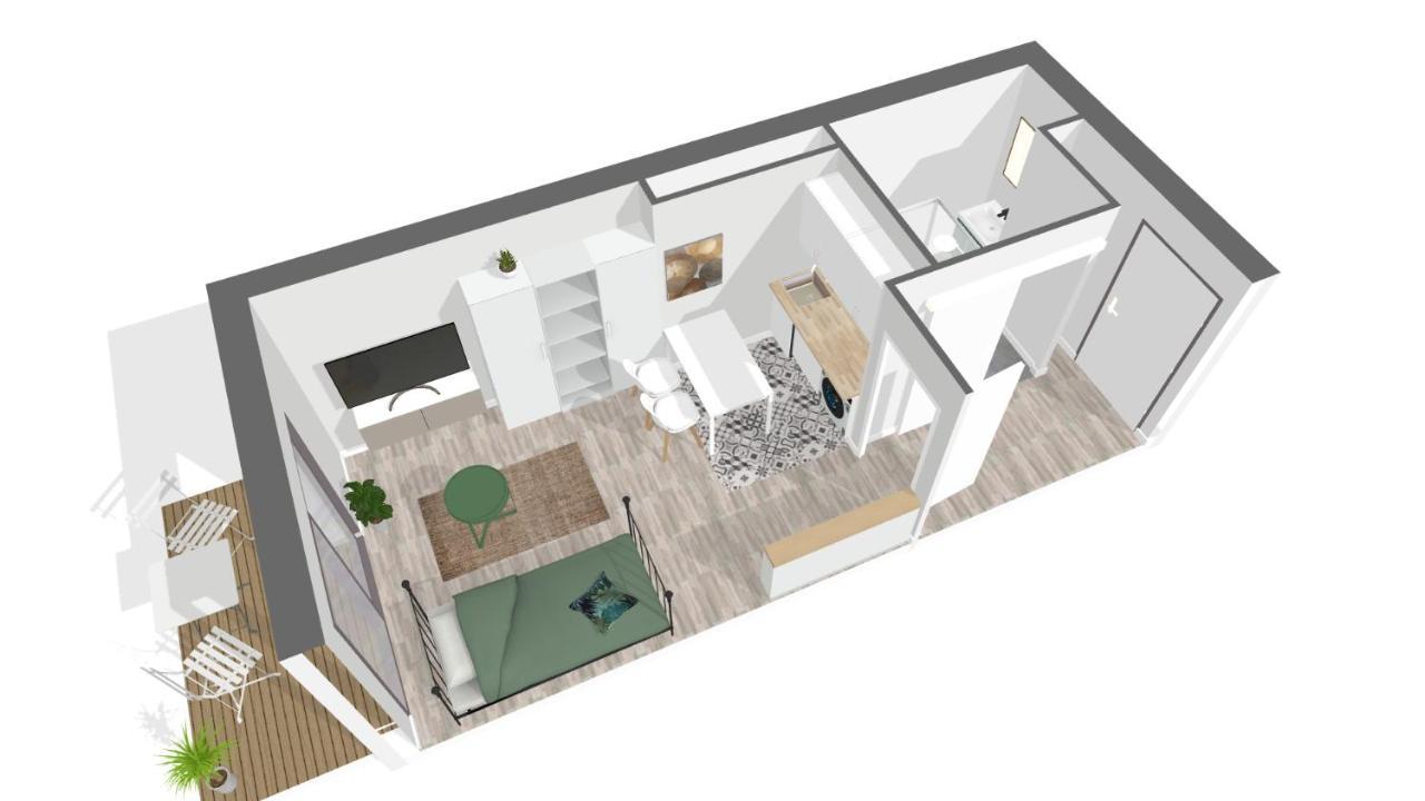 La Casita - Studio Confort Avec Terrasse Et Parking Prive- La Grande Motte, Montpellier Eksteriør bilde