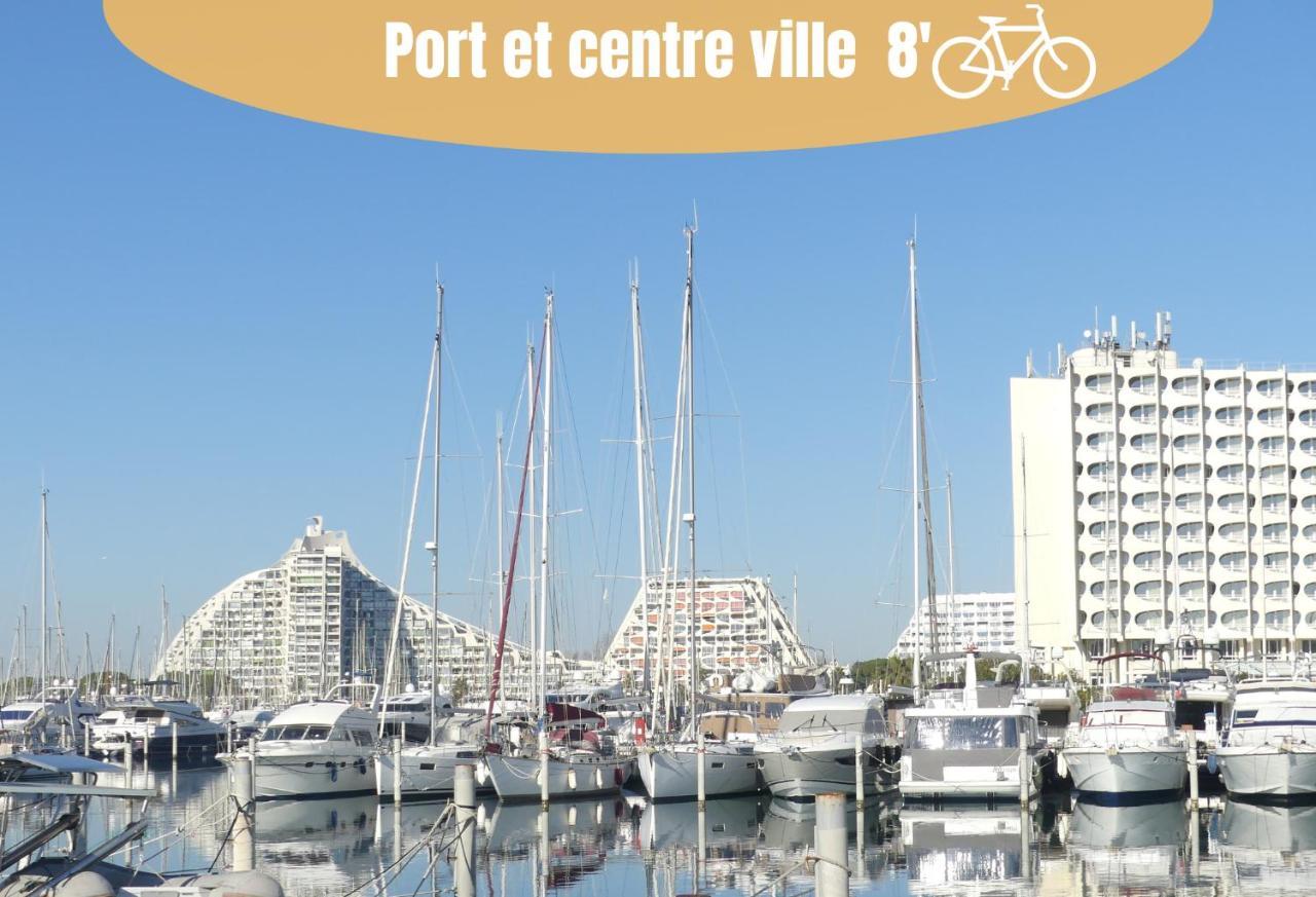La Casita - Studio Confort Avec Terrasse Et Parking Prive- La Grande Motte, Montpellier Eksteriør bilde