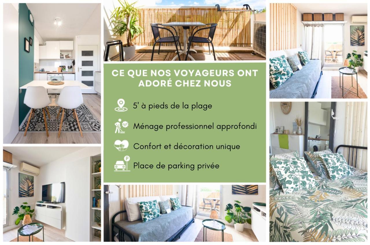 La Casita - Studio Confort Avec Terrasse Et Parking Prive- La Grande Motte, Montpellier Eksteriør bilde